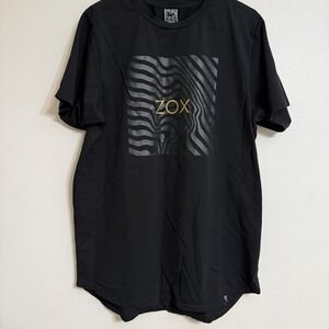 ZOX Something Great T-Shirt XL Black Cool Abstract‎ Pattern